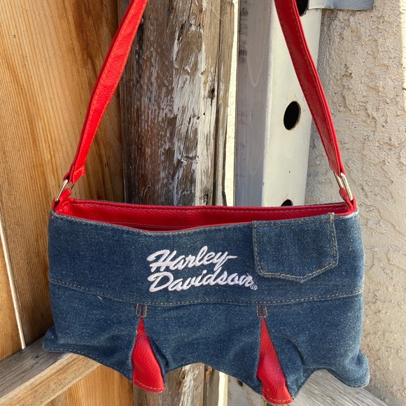 Harley-Davidson Handbags - Harley-Davidson denim pants purse